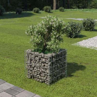 

Gabion Planter Galvanized Steel 197"x197"x197"