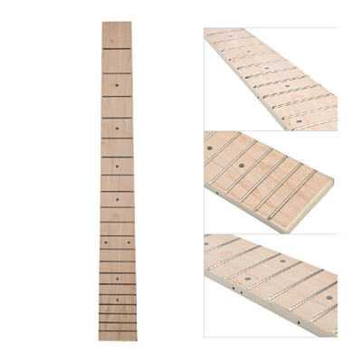 

41 Inch 20 Frets Acoustic Folk Guitar Fretboard with Dot Pattern Inlay Guitar Fretboard DIY Replacement Guitar Neck Rosewood