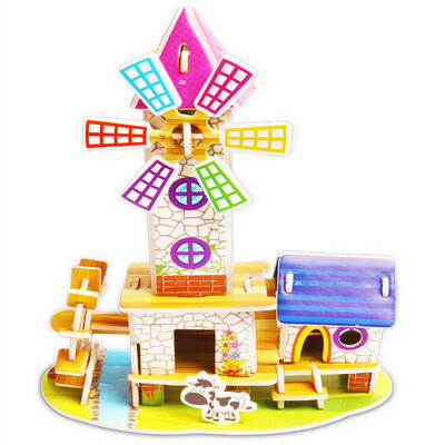 

YIWULAPretty Dream HOUSE 3d Puzzle House THE BEST DIY Gift Kids Toy Games