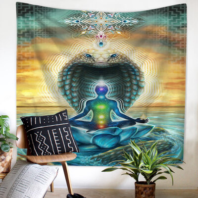 

Nordic pineapple multifunctional tapestry wall mount beach towel Living room bedroom dorm decoration