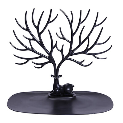 

Delicated Necklace Earrings Ring Chain Deer Stand Display Organizer Holder Show Rack Jewellery Holder