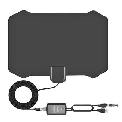 

80Miles Digital HDTV Antenna Indoor HD TV Antena Repeater Amplifier Booster