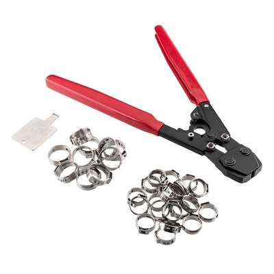 

Ktaxon Portable PEX CINCH Crimping Tool with 20 PCS 12" Clamps&10 PCS 34" Clamps Stainless Steel