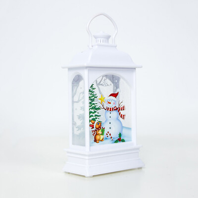 

Hand-held Christmas Tree Hanging Lamp Santa Claus Deer Snowman Light Decor Tools