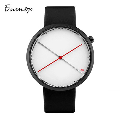 

Tanabata Gift Enmex Creative Design Minimal Two-pin European&American Style Watches Bauhaus Style Watches