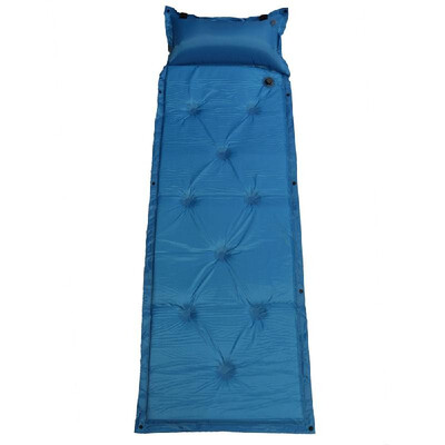 

Self Inflating Air Mattress Mat Pad Pillow Sleeping Bed Camping Hiking Outdoor