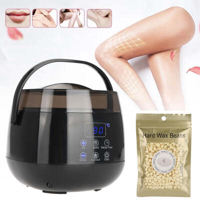 

Greensen New Digital Display Touch Screen Wax Heater 50g Wax Beans 10pcs Stick 3 Bowls