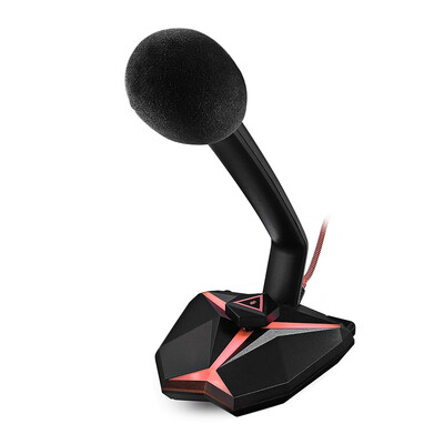 

G33 Desktop Gaming Condenser Recording Microphone LED Indicator USB Connection