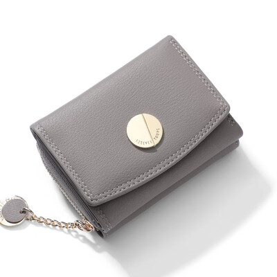 

Tailored Women Short Wallets Mini Money Purses Small Fold Female Coin Purse Card Holder