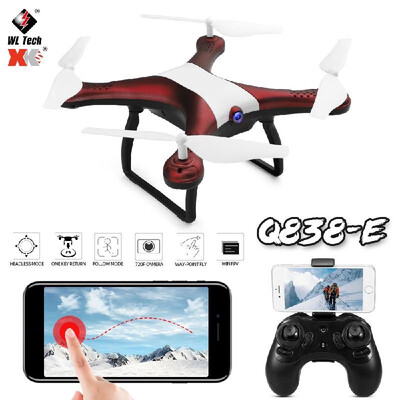 

WLtoys XK Q838-E RC Drone with Camera 720P Wifi FPV Smart Follow RC Quadcopter for Beginner