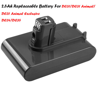 

〖Follure〗222V 2500mAh Li-ion Battery Replacement For Dyson DC31For DC31AnimalDC34DC35