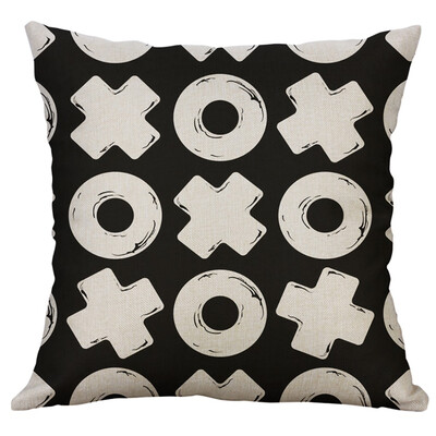

〖Follure〗Simple Linen Creative Lovely Pillow Cover Pillow Cover Car Pillow Cover