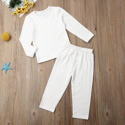 

2Pcs New Toddler Baby Girl Boy Casual Clothes T-shirt Tops Pants Outfits Tracksuit