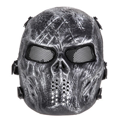 

Airsoft Paintball Tactical Full Face Protection Skull Mask Army Outdoor