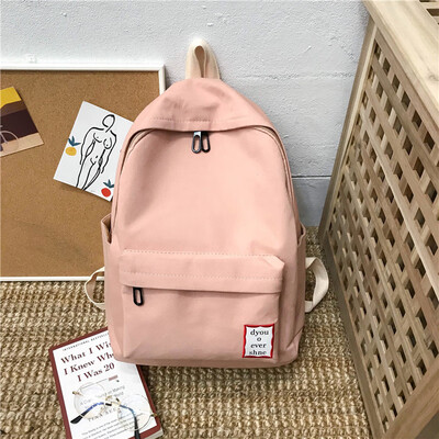 

ins-style double-shoulder bag womens Korean high-school college students simple&easy-to-use campus original sink ulzzang