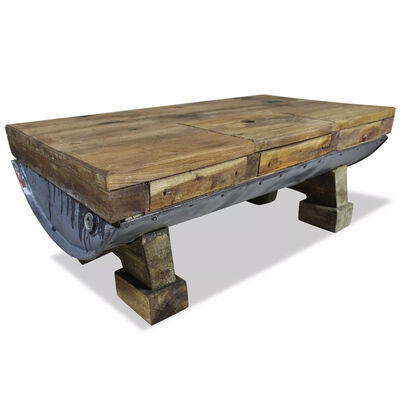 

Coffee Table Solid Reclaimed Wood 354"x197"x138