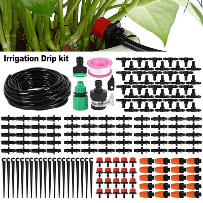 

2019 New Arrival 160Pcs Automatic Plant Garden Water Irrigation Kit Set Micro Drip Watering System