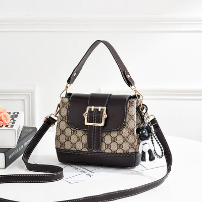 

Summer single shoulder bag lady bag fashion large capacity bucket bag 100 Korean version oblique satchel bag