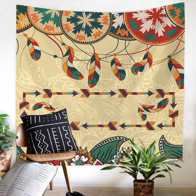 

Gobestart Colorful Print Tapestry Art Room Wall Hanging Tapestry Art Nature Home Decor