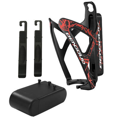 

Plastic Mountain Bicycle Double-sided Kettle Holder Outdoor Cycling Tackles