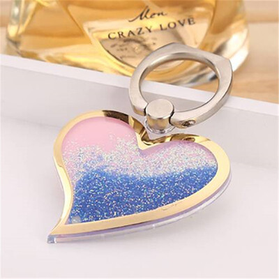 

Universal 360 Rotating Finger Ring Stand Holder for Cell Phone Love Flow Sand