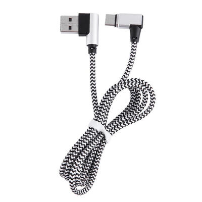 

1m328ft 90° Magnetic USB Type-C Braided Data Sync Fast Charging Cable