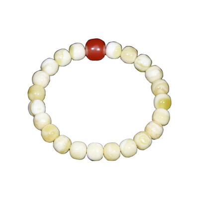 

WAN YAN TIAO HUA Honey Wax Old Bead Bracelet 8077