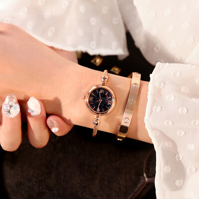 

Ins France niche girl watch female student wild Korean version of the simple&lovely small fresh bracelet type Harajuku st