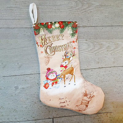 

FUNNYBUNNY Christmas Stockings Christmas Decorations Tree Sock Gift Bag Christmas Socks Decoration Santa Sacks
