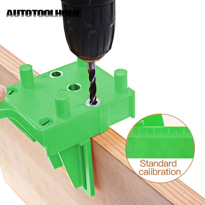 

〖Follure〗Woodworking Dowel Jig Metal Sleeve Straight Hole Locator for Furniture Punching