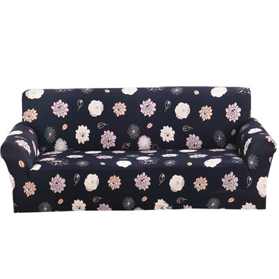 

Elastic Thin Sofa Cover Printed Cloth Spandex Stretch Sofa Wrap Slipcover