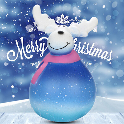

Gotoamei Christmas Deer Elk Toy Slow Rising Fruits Scented Stress Relief Squishies Toy