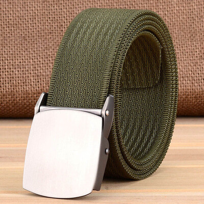 

Tactics belt Arbitrarily adjustment quality canvas Alloy Automatic buckle Men belt outdoor casual Men Military training belt