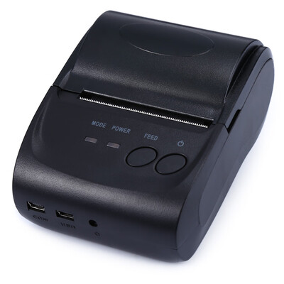 

Refurbished ZJ - 5802LD Mini Bluetooth 20 30 40 58mm Thermal Receipt Printer