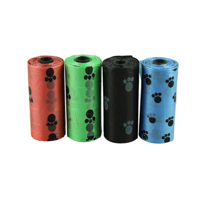 

〖Follure〗2Roll Degradable Pet Dog Waste Poop Bag With Printing Doggy Bag