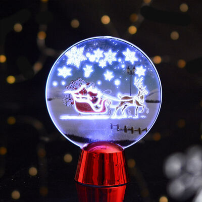 

New Christmas 3d Acrylic Light Decoration Colorful Led Decorative Lights Year Christmas Tree Desktop Decorations Party Supplies