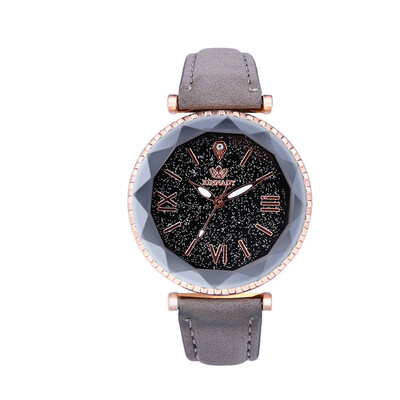 

Women Watches Exquistite Simple Starry Leisure Watch Quartz Wristwatch Minimalist Ladies Clock Relogio Feminino Kol Saati