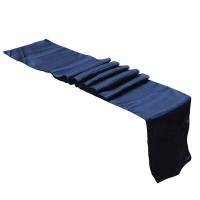 

Toponeto 30x275cm Satin Table Runner Wedding Reception Banquet Party Decoration