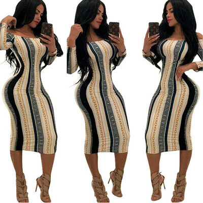 

Sexy-Women-Long-Sleeve-Bandage-Bodycon-Evening-Party-Cocktail-Club-Mini-Dress