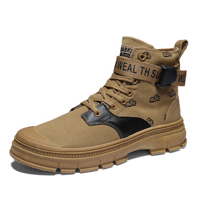 

Mens shoes high shoes shoes shoes Martin boots tooling boots mens shoes tide shoes retro sports