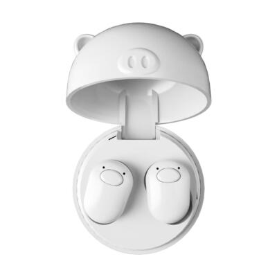 

S620-RWS Mini True TWS Cute Pig Wireless Bluetooth Earphone In-Ear Headset