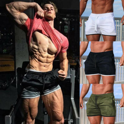 

Mens Casual Short Pants Gym Fitness Jogging Running Sports Wear Shorts Trousers