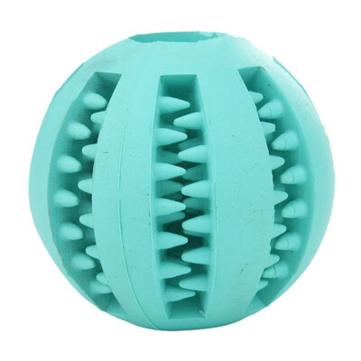 

Pet Toys Extra-tough Rubber Ball Dogs Funny Interactive Elasticity Ball Dog Chew Toys For Pets Tooth Cleaning Ball Of Food