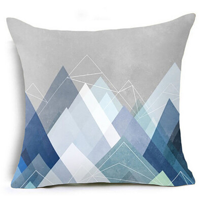 

〖Follure〗Geometric Pillow Case Waist Cushion Cover Sofa Home Decor
