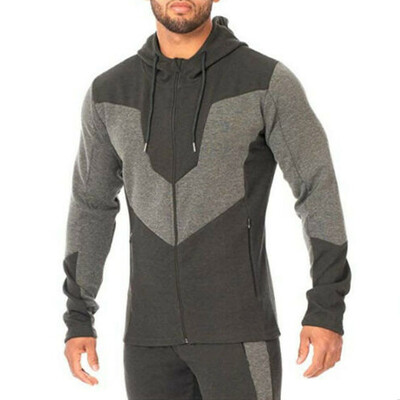 

Mens Jogging Hoodie Coat Jacket Trousers Pants Sports Gym Slim Casual Tracksuit