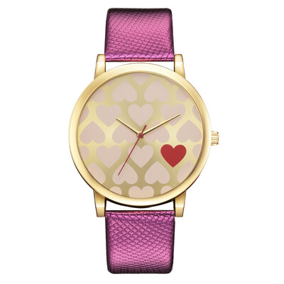 

Korean fashion love quartz watch wish new fashion snake pattern belt womens casual alloy fashion watch