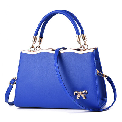 

Handbag handbag 2019 new ladies bag bow fashion lady cute wind single shoulder Messenger bag