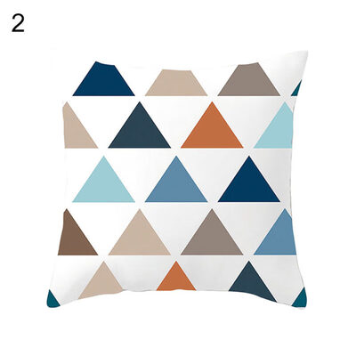 

Cute Cat Dog Giraffe Triangle Pillow Case Cushion Cover Sofa Bed Car Cafe Decor