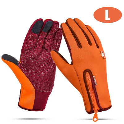 

Kyncilor Glove Outdoor Winter Warm Non-slip Touching Screen Gloves For Sport Bike Riding