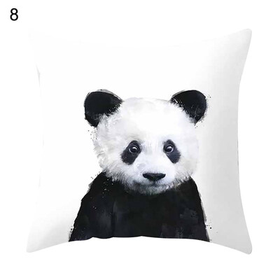 

Animal Zebra Giraffe Rabbit Pillow Case Cushion Cover Sofa Bed Car Office Decor